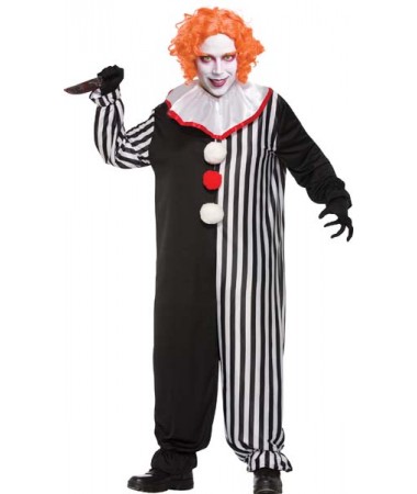 Scary Clown Costume Plus Size ADULT BUY